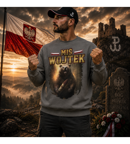 BLUZA Miś Wojtek